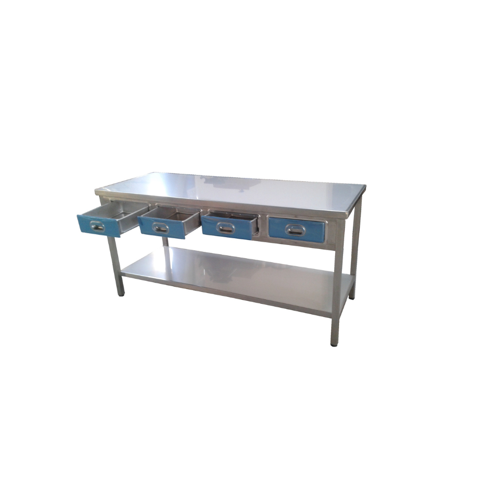 Mesa con cajones